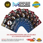 STEAM WALLET CODE 50/100/250/500/800/1000/2200