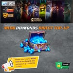 MOBILE LEGENDS BANG BANG (MLBB) DIAMONDS 10/20/51/102/203/303/504/1007 (DIRECT TOP-UP!)